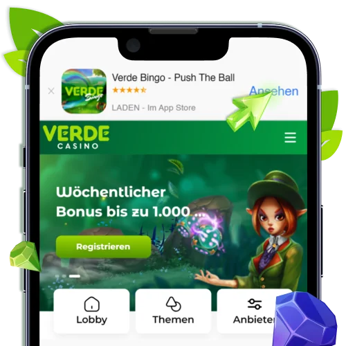 Verde Casino App für deutsche Spieler